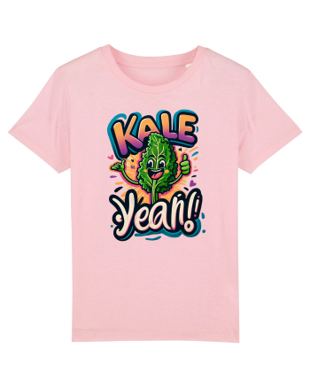Kale Yeah! Cotton Pink