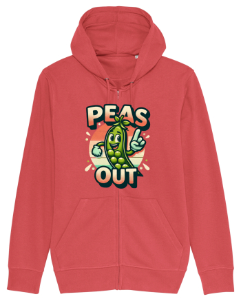 Peas out Carmine Red