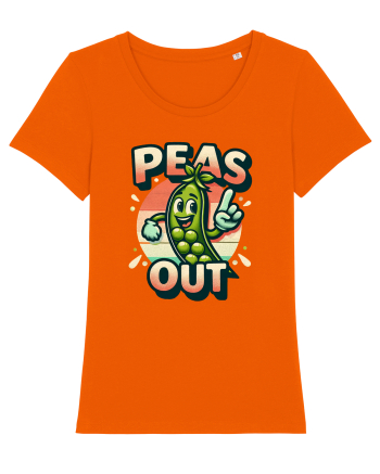 Peas out Bright Orange