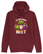 Turn up the beet Hanorac cu fermoar Unisex Connector