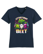 Turn up the beet Tricou mânecă scurtă guler V Bărbat Presenter