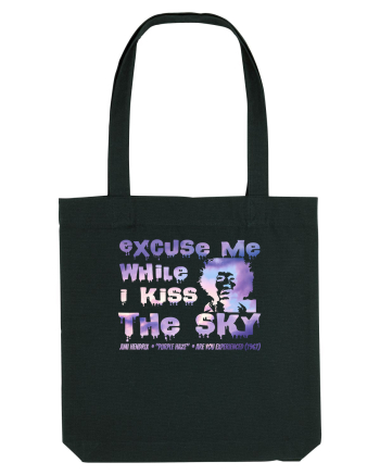 EXCUSE ME WHILE I KISS THE SKY - Jimi Hendrix Black