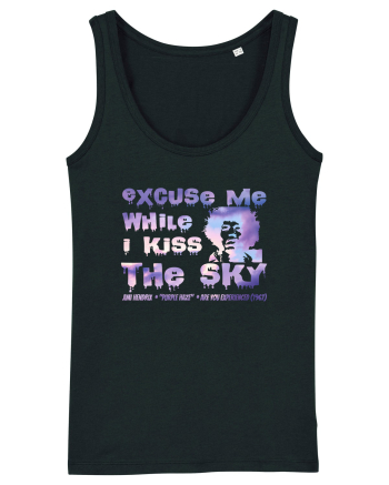 EXCUSE ME WHILE I KISS THE SKY - Jimi Hendrix Black