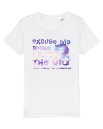 EXCUSE ME WHILE I KISS THE SKY - Jimi Hendrix White