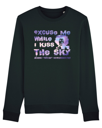 EXCUSE ME WHILE I KISS THE SKY - Jimi Hendrix Black