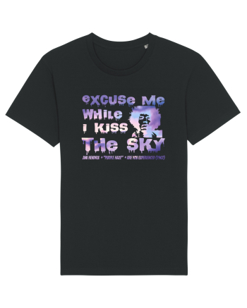 EXCUSE ME WHILE I KISS THE SKY - Jimi Hendrix Black