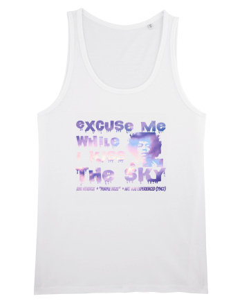 EXCUSE ME WHILE I KISS THE SKY - Jimi Hendrix White