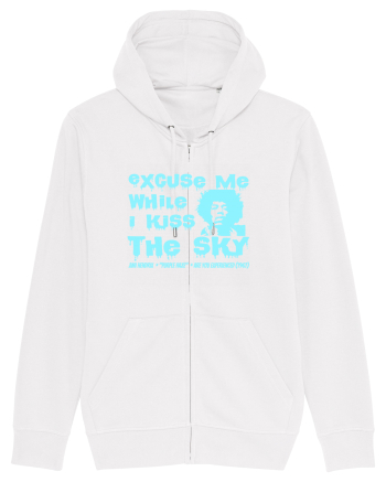 EXCUSE ME WHILE I KISS THE SKY - Jimi Hendrix 2 White