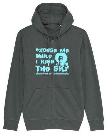 EXCUSE ME WHILE I KISS THE SKY - Jimi Hendrix 2 Anthracite