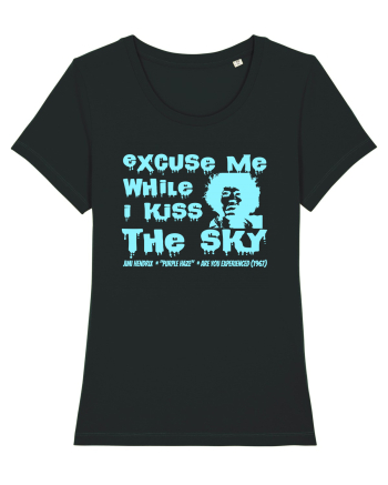 EXCUSE ME WHILE I KISS THE SKY - Jimi Hendrix 2 Black