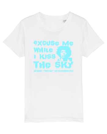 EXCUSE ME WHILE I KISS THE SKY - Jimi Hendrix 2 White