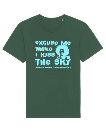 EXCUSE ME WHILE I KISS THE SKY - Jimi Hendrix 2 Bottle Green
