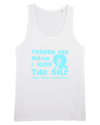 EXCUSE ME WHILE I KISS THE SKY - Jimi Hendrix 2 White