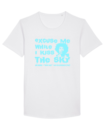 EXCUSE ME WHILE I KISS THE SKY - Jimi Hendrix 2 White