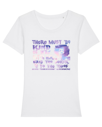 THERE MUST BE A WAY OUTTA HERE - Jimi Hendrix  White