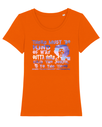 THERE MUST BE A WAY OUTTA HERE - Jimi Hendrix  Bright Orange