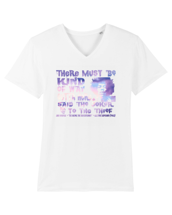 THERE MUST BE A WAY OUTTA HERE - Jimi Hendrix  White