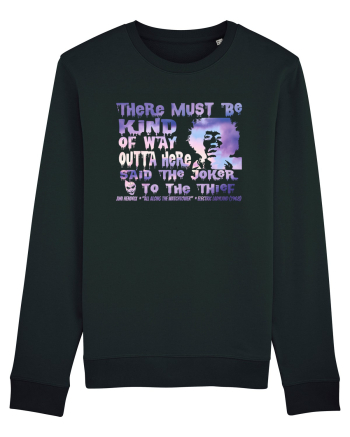THERE MUST BE A WAY OUTTA HERE - Jimi Hendrix  Black