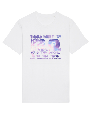 THERE MUST BE A WAY OUTTA HERE - Jimi Hendrix  White