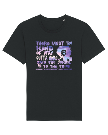 THERE MUST BE A WAY OUTTA HERE - Jimi Hendrix  Black