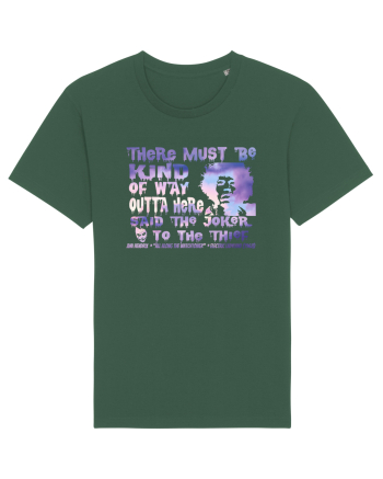 THERE MUST BE A WAY OUTTA HERE - Jimi Hendrix  Bottle Green