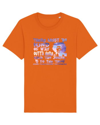 THERE MUST BE A WAY OUTTA HERE - Jimi Hendrix  Bright Orange