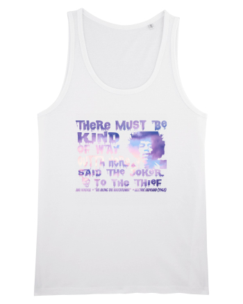 THERE MUST BE A WAY OUTTA HERE - Jimi Hendrix  White
