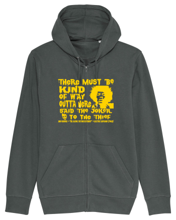THERE MUST BE A WAY OUTTA HERE - Jimi Hendrix 2  Anthracite