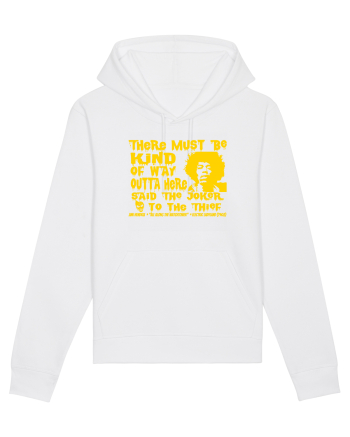 THERE MUST BE A WAY OUTTA HERE - Jimi Hendrix 2  White