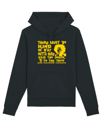 THERE MUST BE A WAY OUTTA HERE - Jimi Hendrix 2  Black
