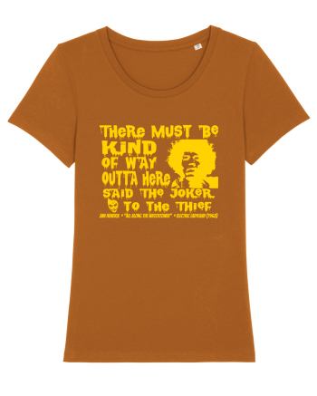 THERE MUST BE A WAY OUTTA HERE - Jimi Hendrix 2  Roasted Orange