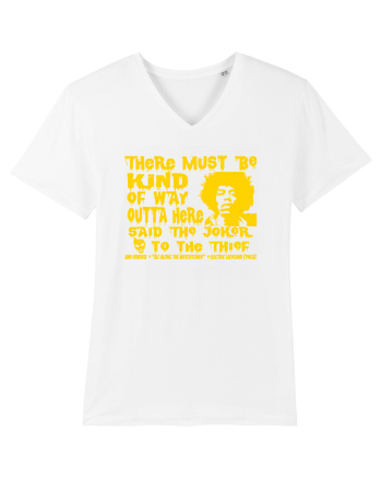 THERE MUST BE A WAY OUTTA HERE - Jimi Hendrix 2  White