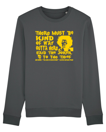 THERE MUST BE A WAY OUTTA HERE - Jimi Hendrix 2  Anthracite
