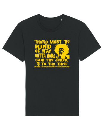 THERE MUST BE A WAY OUTTA HERE - Jimi Hendrix 2  Black