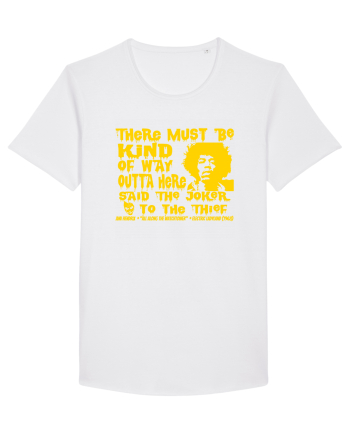 THERE MUST BE A WAY OUTTA HERE - Jimi Hendrix 2  White