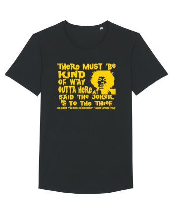 THERE MUST BE A WAY OUTTA HERE - Jimi Hendrix 2  Black