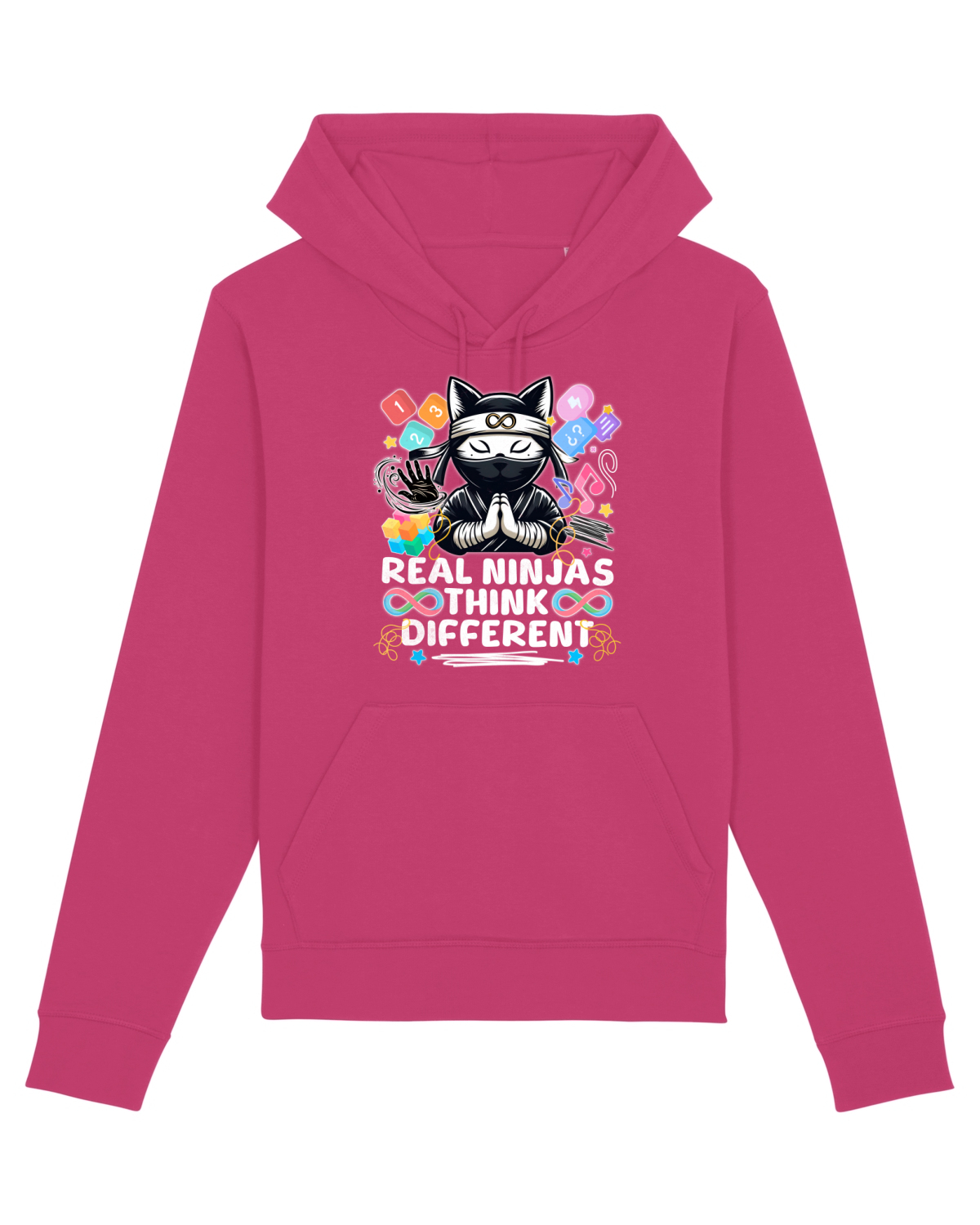 Hanorac Unisex Drummer Raspberry