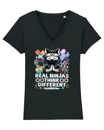 Copil Autist Pisica Ninja Black