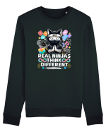 Copil Autist Pisica Ninja Bluză mânecă lungă Unisex Rise