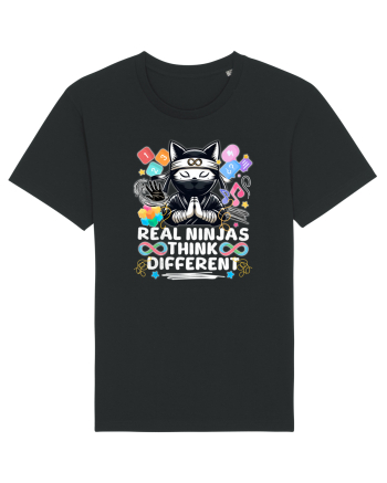 Copil Autist Pisica Ninja Black