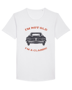 Classic Tricou mânecă scurtă guler larg Bărbat Skater