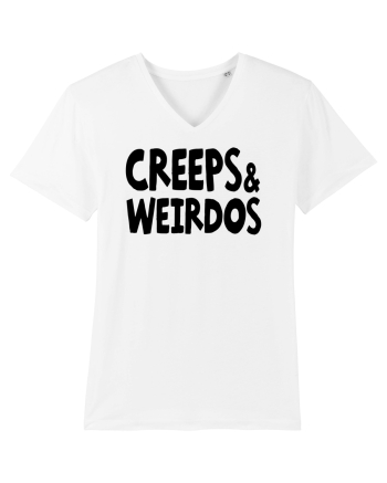 Creeps & Weirdos - black White
