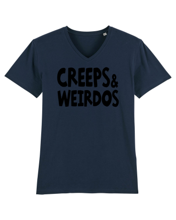 Creeps & Weirdos - black French Navy