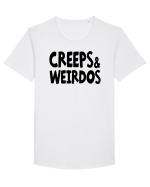 Creeps & Weirdos - black Tricou mânecă scurtă guler larg Bărbat Skater