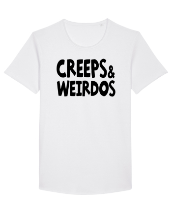 Creeps & Weirdos - black White