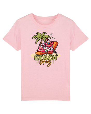 Porc de Vară pe Plajă Cotton Pink