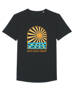 Mare, soare, repeat Tricou mânecă scurtă guler larg Bărbat Skater