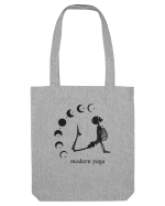 Modern Yoga - black Sacoșă textilă