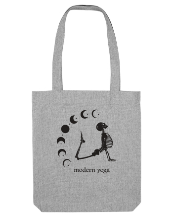 Modern Yoga - black Heather Grey