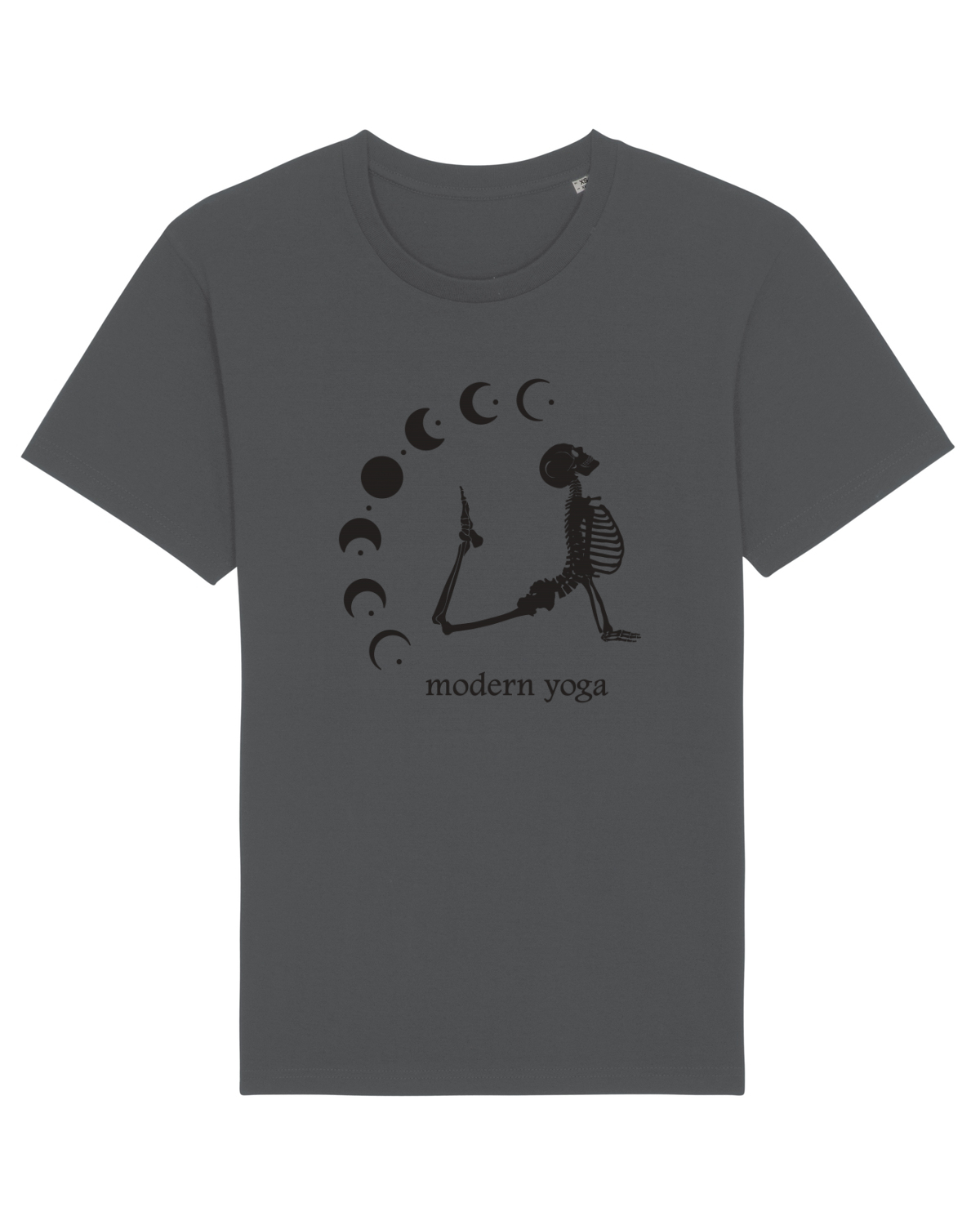 Tricou mânecă scurtă Unisex Rocker Anthracite